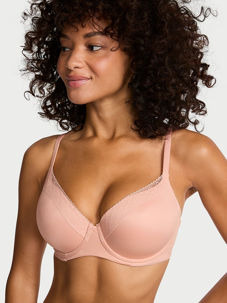 Бра деми, лёгкая чашка, борцовская спина — Victoria's Secret