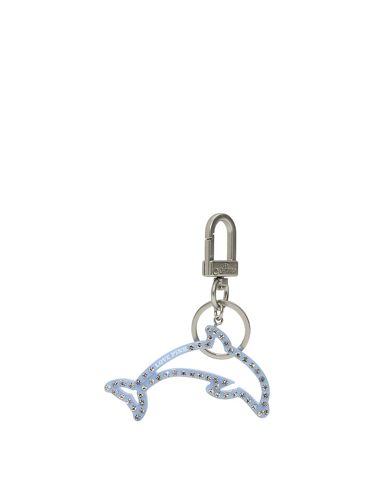 PINK PINK Keychain Charm, Purple, onModelFront, 1 of 2