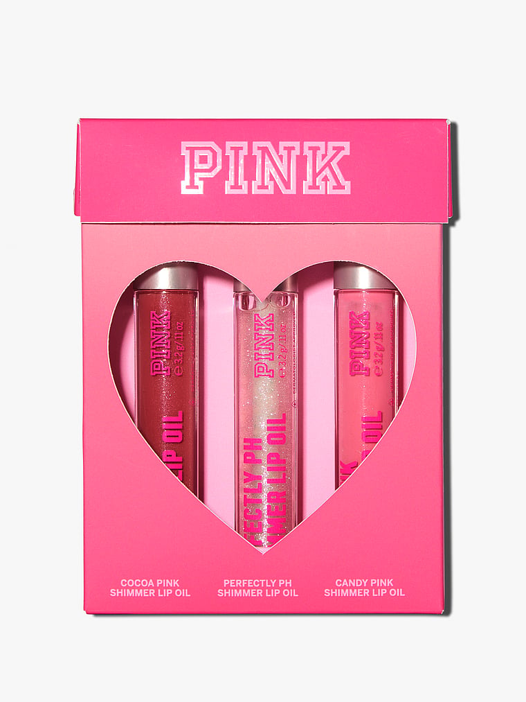 Shimmer Lip Oil Trio