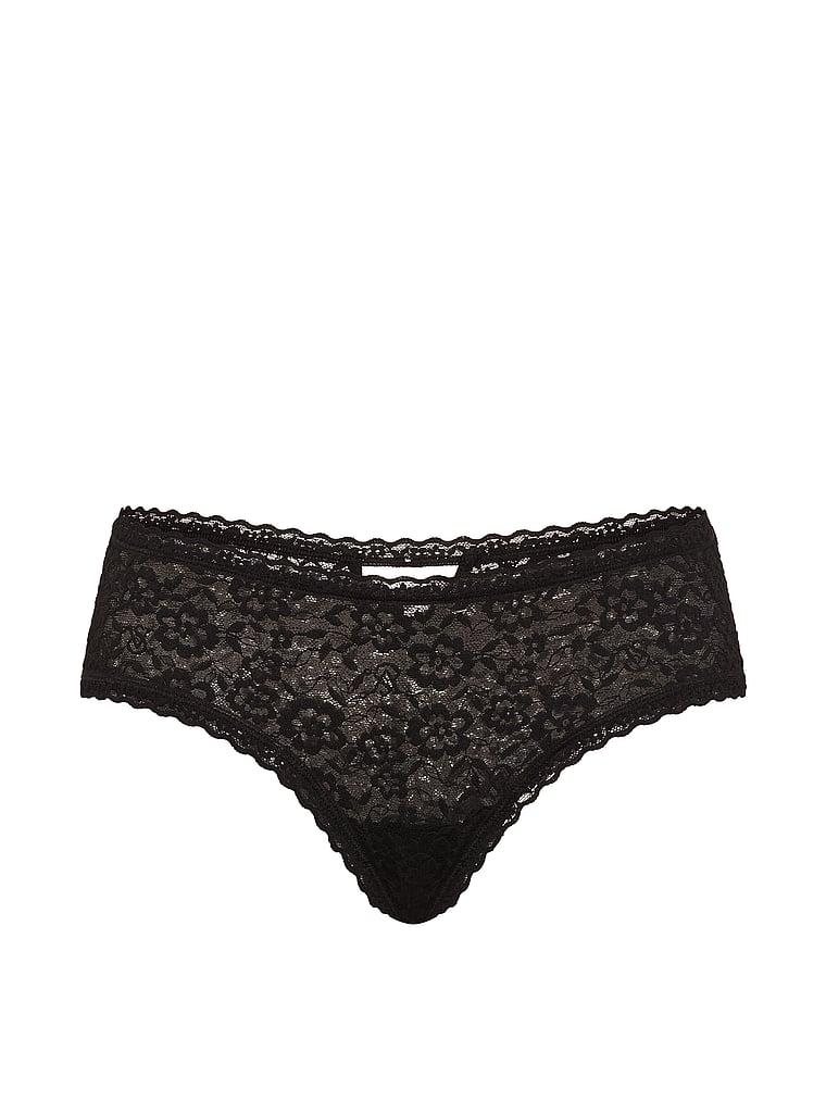 Lace Strappy-Back Cheeky Panty