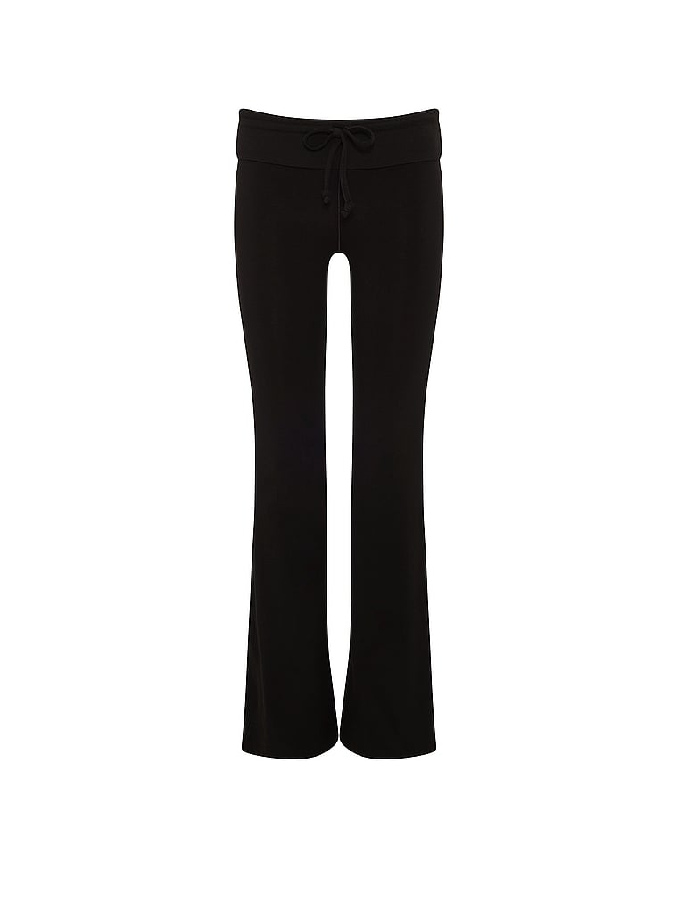 All-Day Cotton™ Rib Waistband Flare Leggings