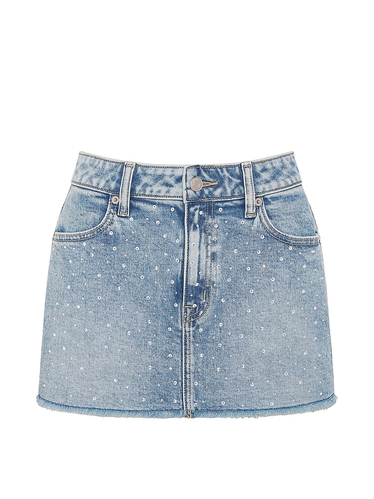 Denim by PINK Mini Jean Skirt