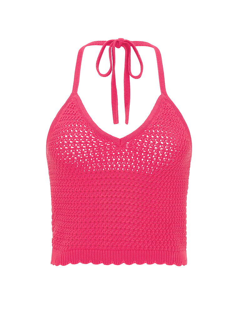 Crochet Halter Tank Top