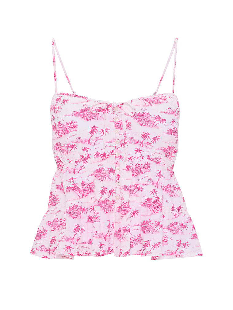 Flirt Alert Tiered Cami