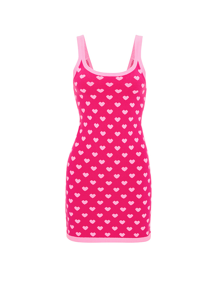 PINK | Elle PINK | Elle Knit Dress, Enchanted Pink, offModelFront, 4 of 4