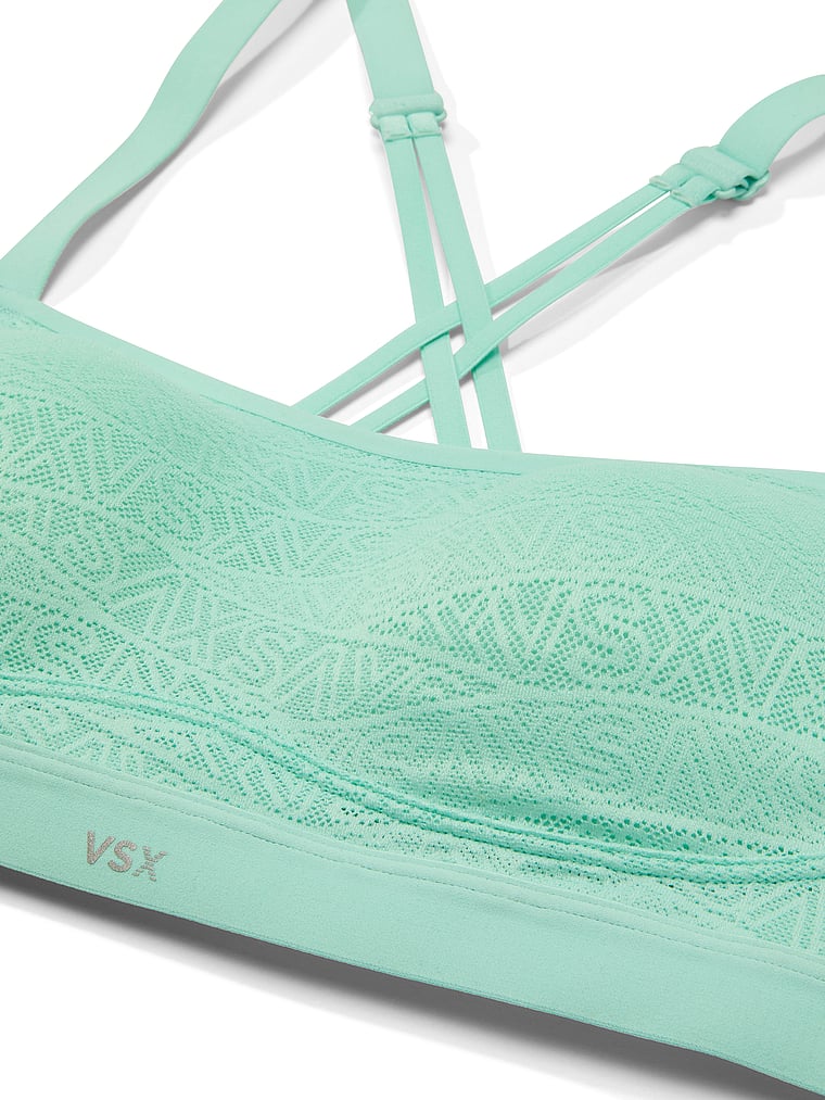 Victoria's Secret, VSX VSX Angel™ Sports Bra, Waterfall, detail, 4 of 4