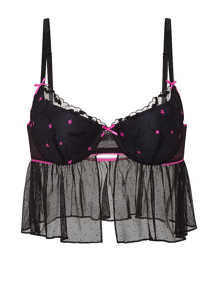 PINK Wink™ Lightly Lined Scoop Corset Top