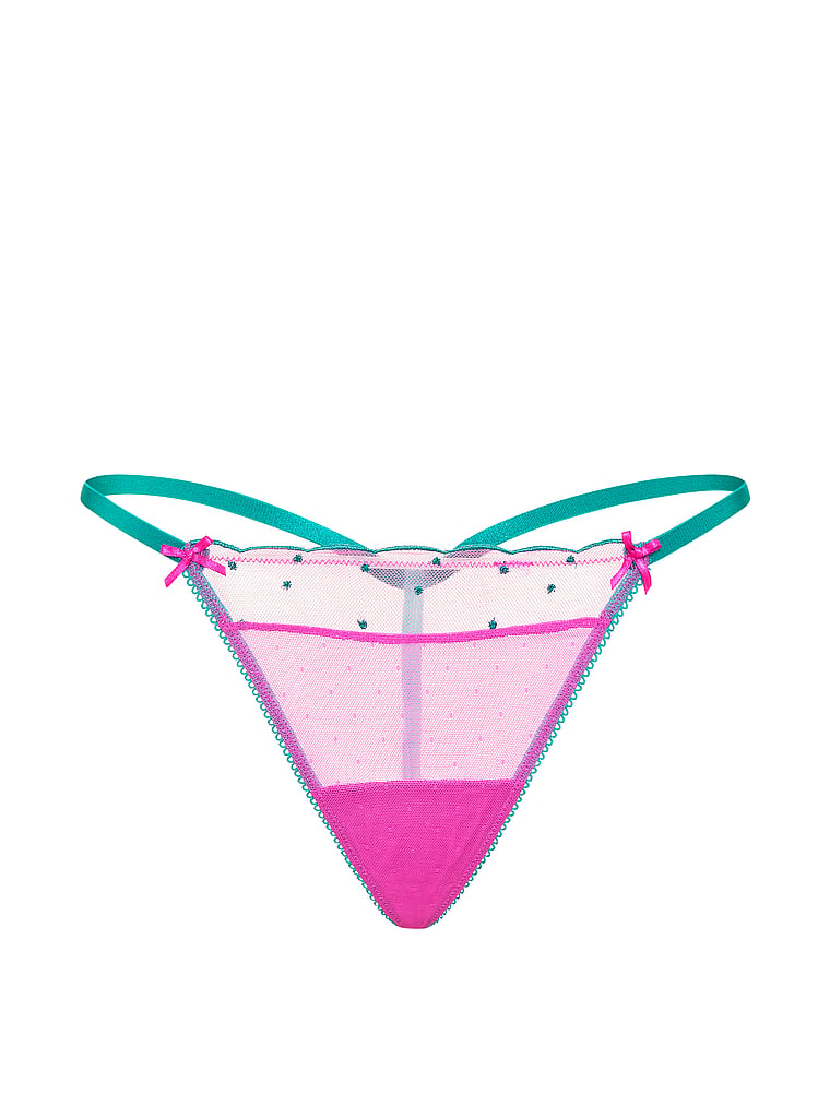 PINK PINK Wink™ V-String Panty, offModelFront, 3 of 3