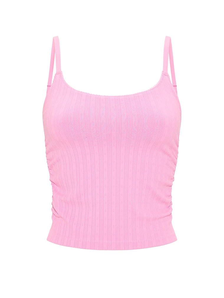 PINK AnyWear Cami, Pink Tulip, offModelFront, 3 of 3