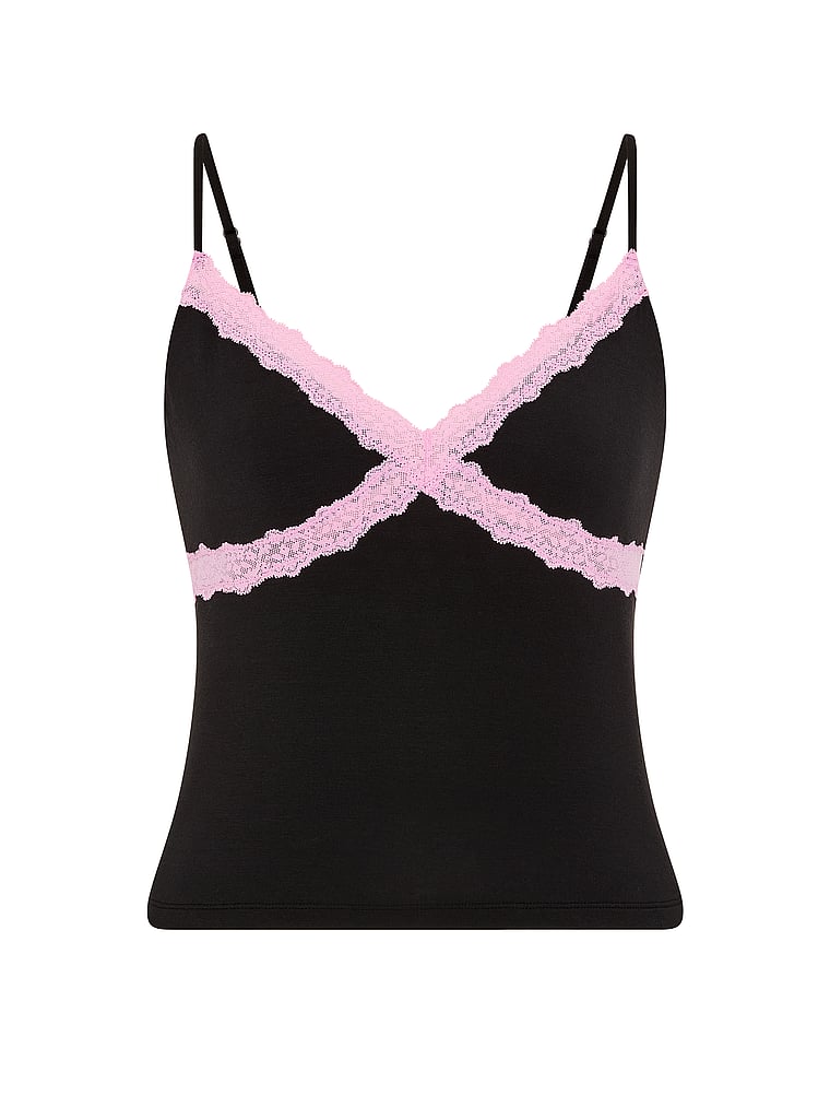Modal Lace-Trim Cami