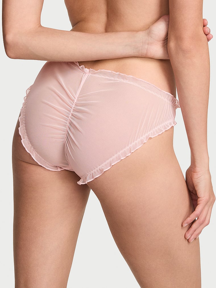 Lace-Trim Bikini Panty