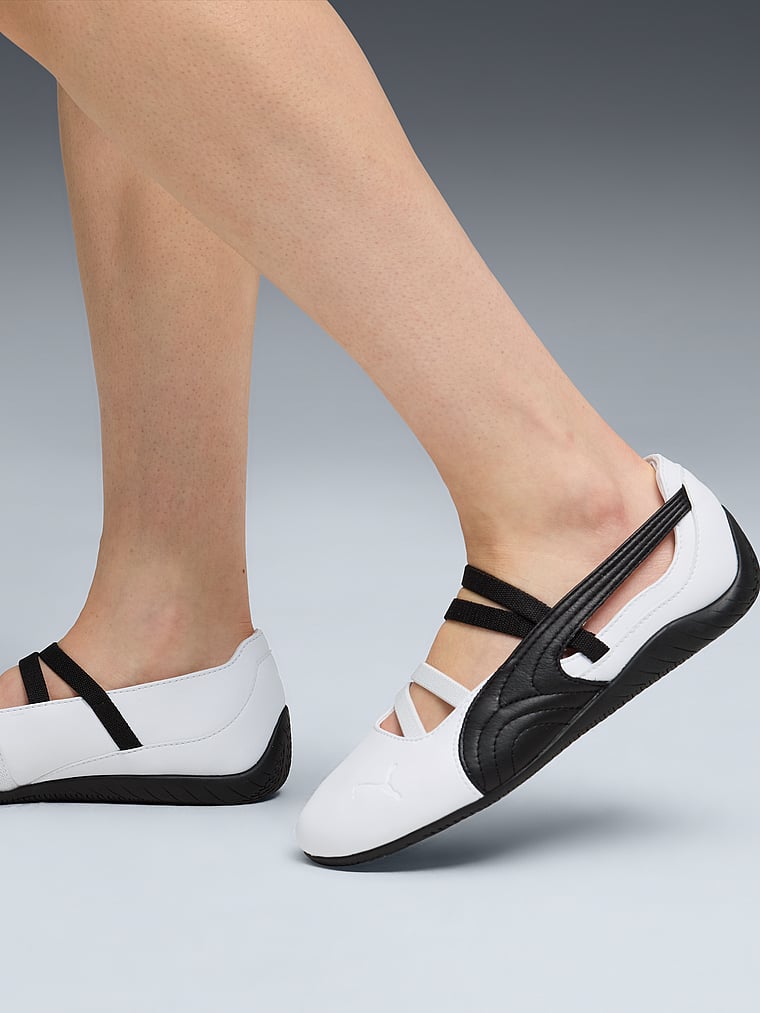 Speedcat Leather Ballet Flat