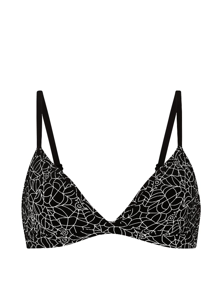 Cotton Unlined Triangle Bralette