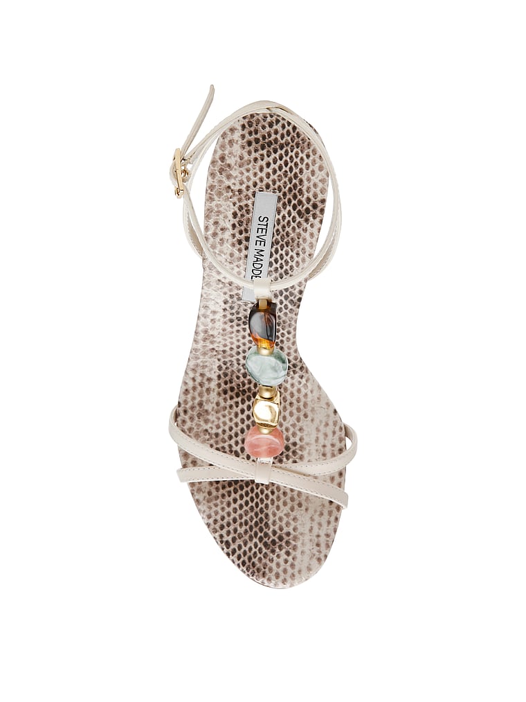 Steve Madden Frenzi Heel, Natural Snake, detail, 4 of 4