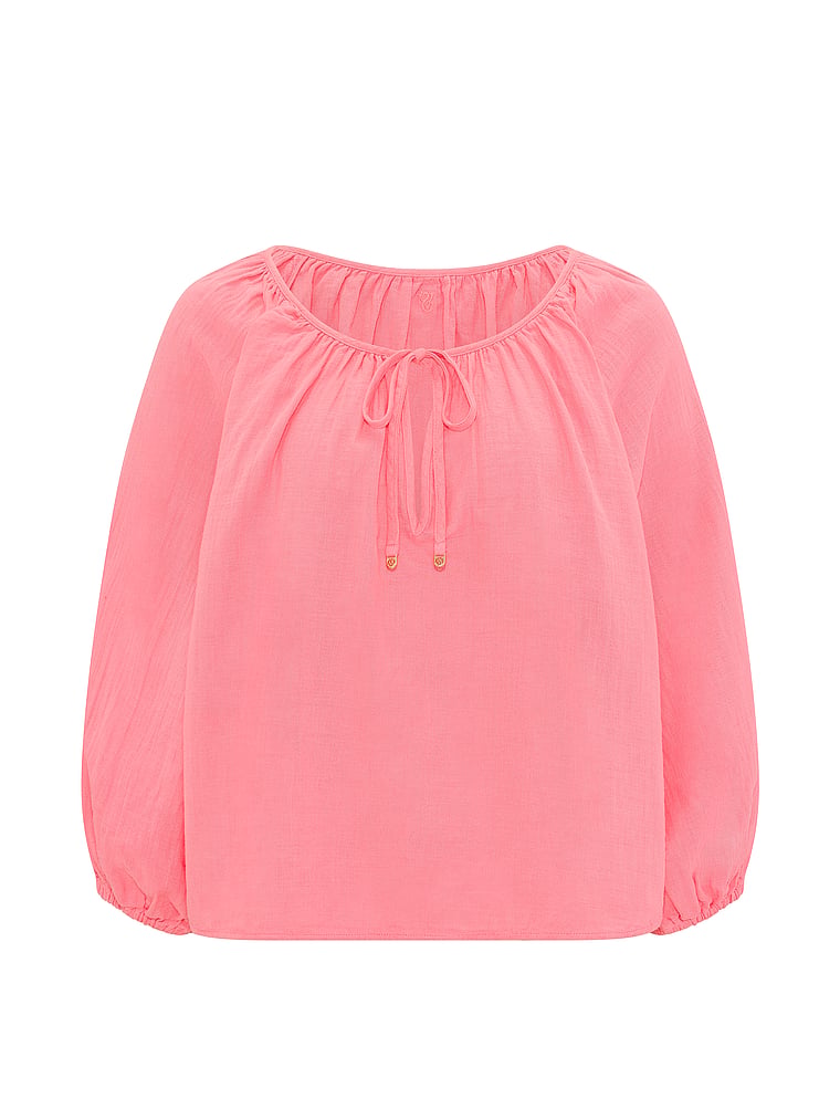 Beachwear Cotton Gauze Easy Top
