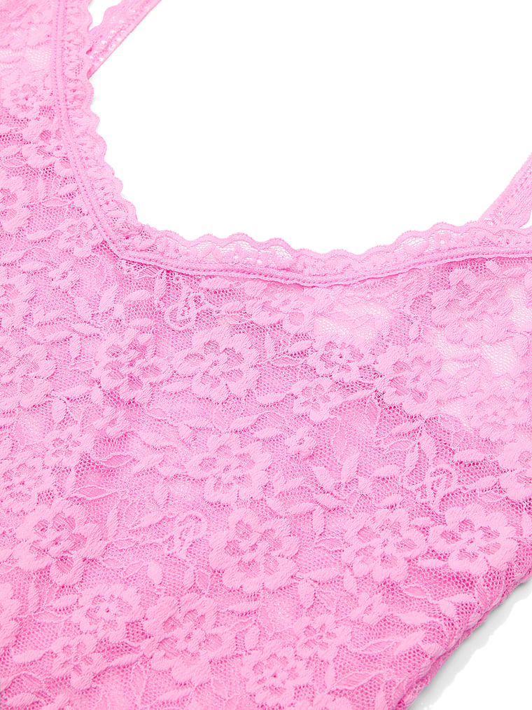 Victoria's Secret, Victoria's Secret Lacie Cami, Beach Orchid, detail, 4 of 5