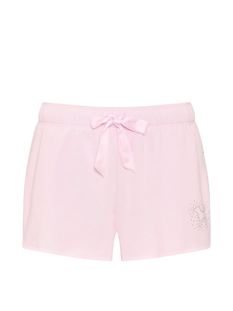 PINK | Elle PINK | Elle Campus Fleece™ Shortie, Pink Tulip, offModelFront, 4 of 4