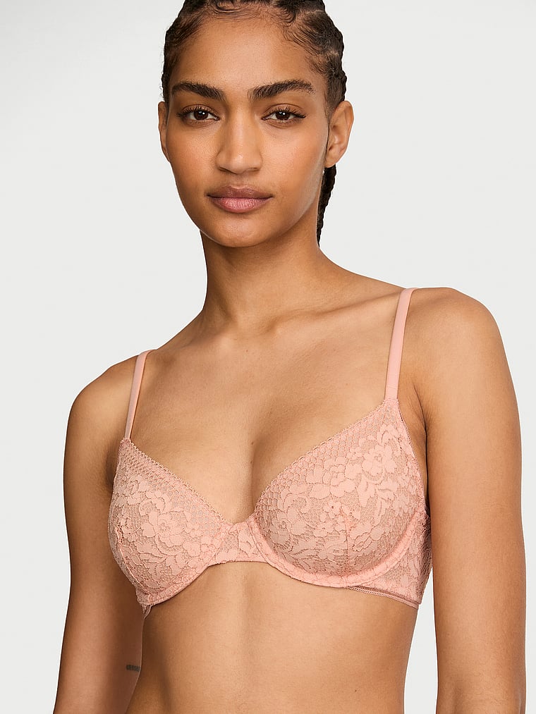 Бра деми Lift, мягкая чашка, гладкая ткань — Victoria's Secret