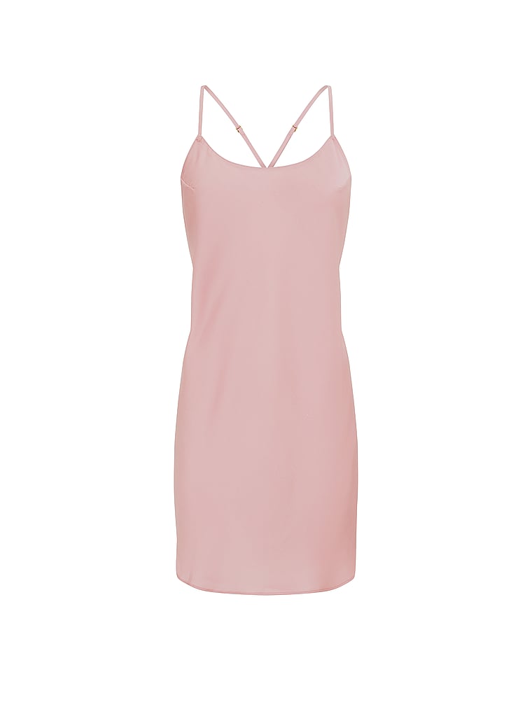 victoria secret lace dress open back Violetta Purple Satin Lace Plunge Open Back Slip Dress