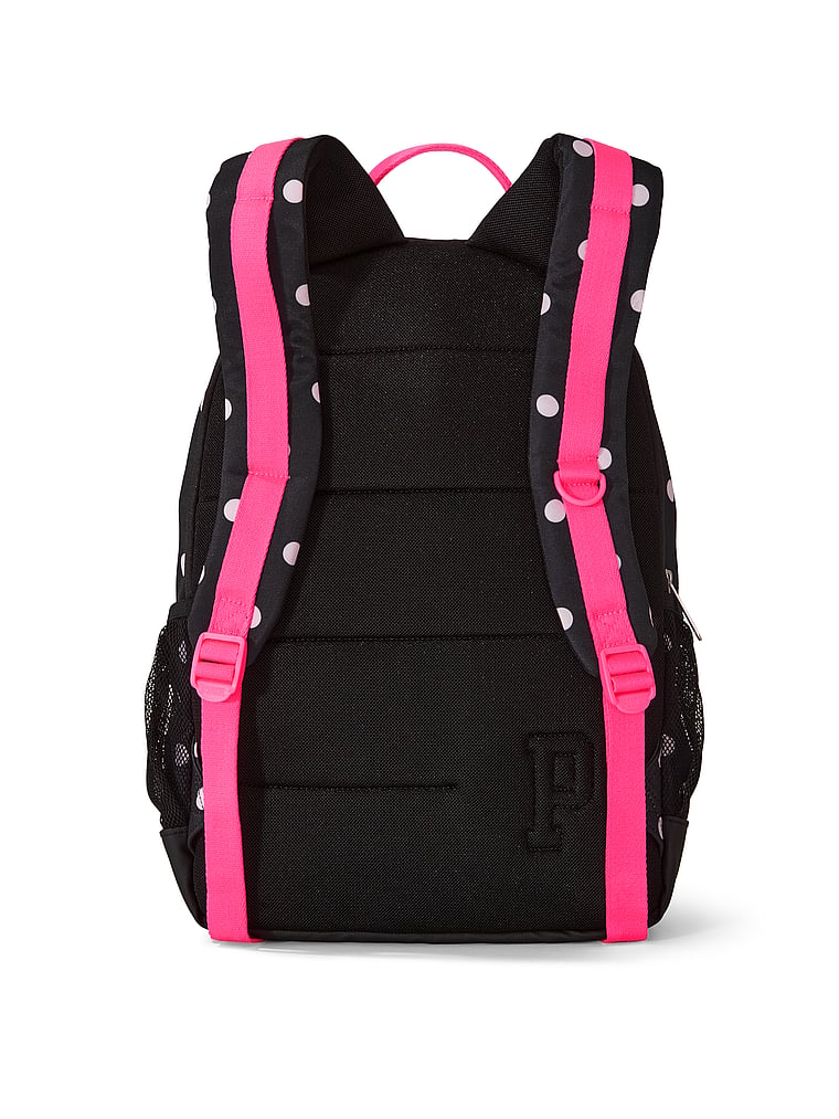 Pink Canvas Backpack