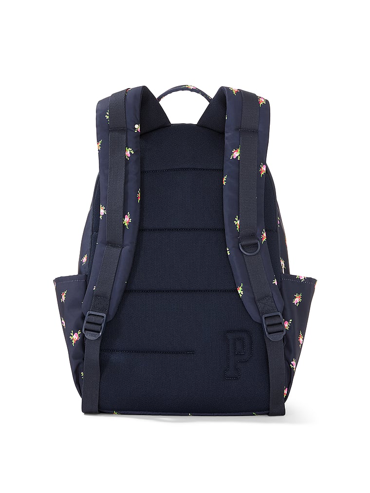 Pink Quilted Puffer Backpack - Thumbnail 3