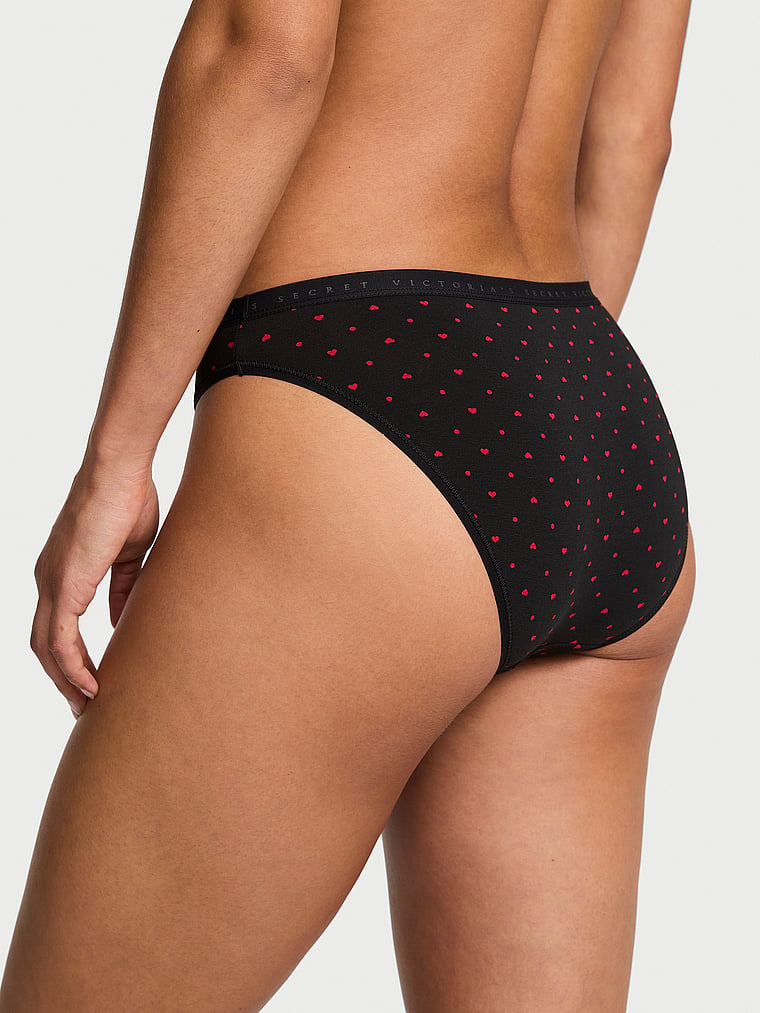 Victoria's Secret, Victoria's Secret Stretch Cotton Bikini Panty, onModelBack, 2 of 3
