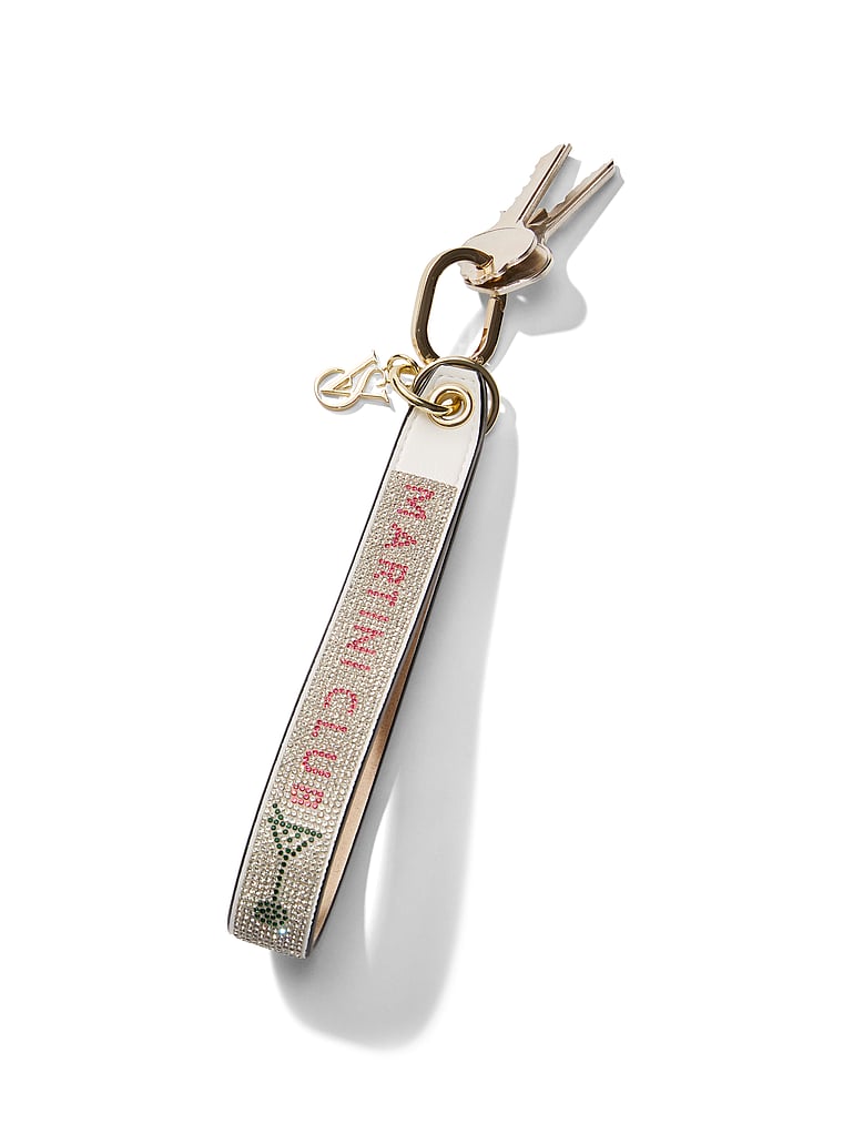 Victoria's Secret, Victoria's Secret Shine Narrow Wristlet Strap Keychain, Martini Club, onModelBack, 2 of 2
