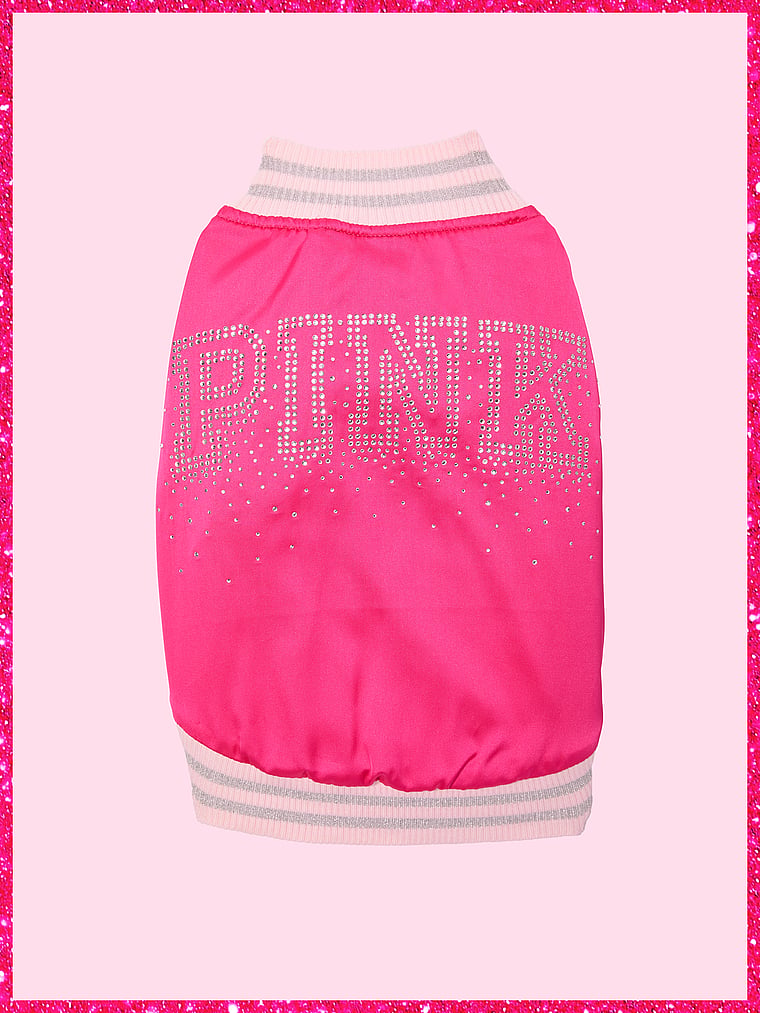 PINK | Elle Pet Varsity Jacket