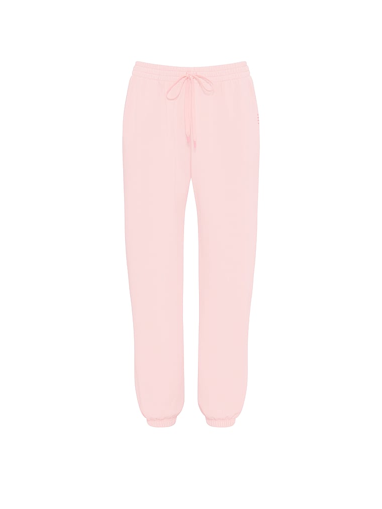 Victoria's Secret, Angel Essentials Iconic Fleece Relaxed Jogger Sweatpant, offModelFront, 3 of 3