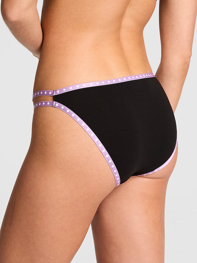 Cotton Ultra Low-Rise String Bikini Panty