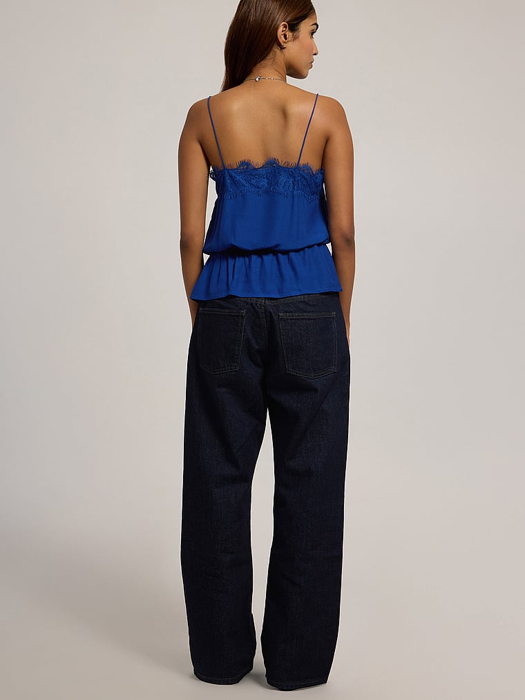 Victoria's Secret, Summer Away Aviya Top, Sapphire, onModelBack, 2 of 2