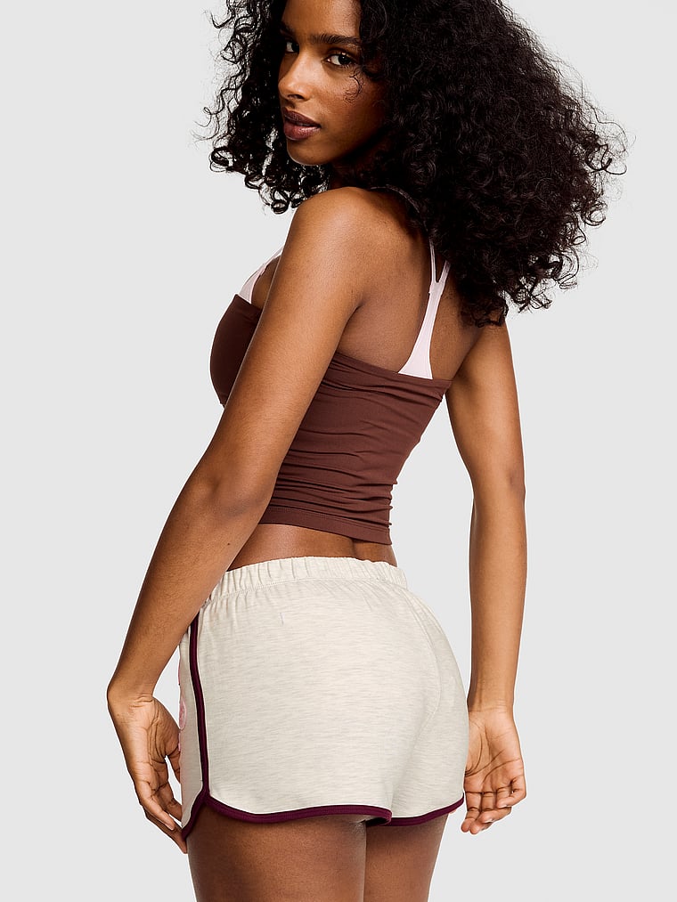 PINK Soft Modal Micro Shorts, onModelBack, 2 of 3