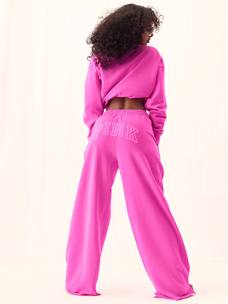 Campus Fleece™ Wide-Leg Split-Hem Sweatpants