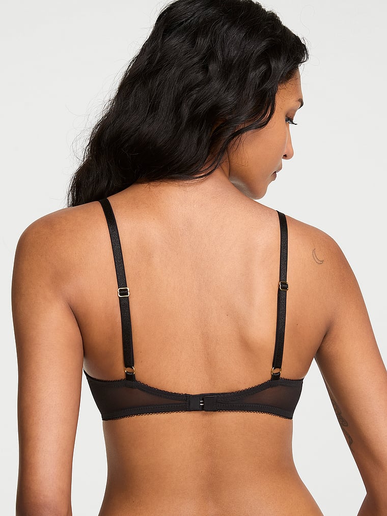 Бра деми Tease Sexy, мягкая чашка, на завязках, кружево — Victoria's Secret — фото 2