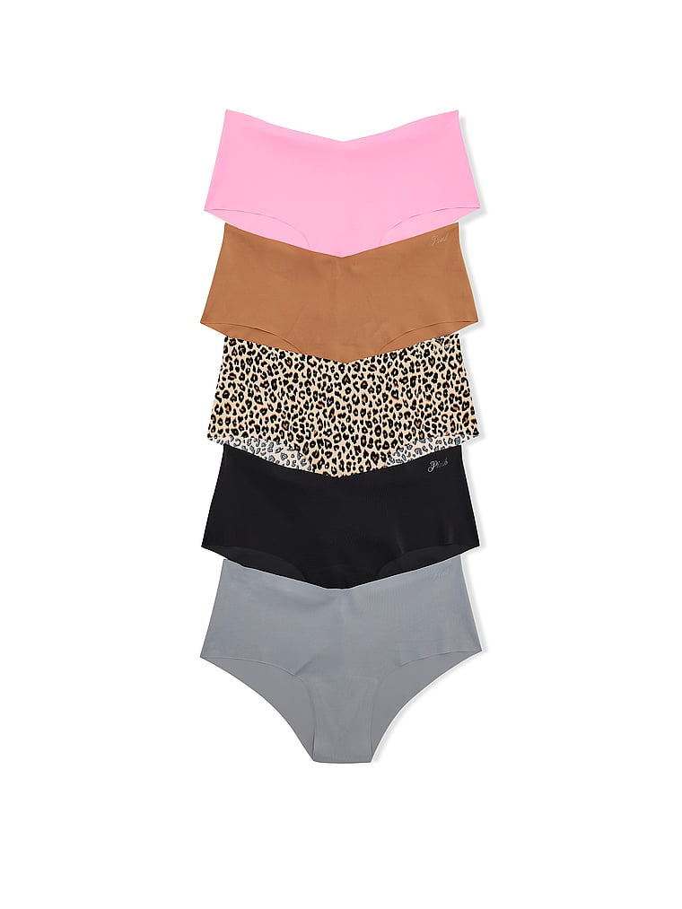 5-Pack No-Show Cheeky Panties