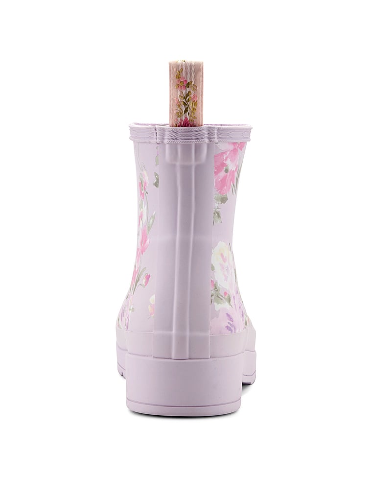 Hunter Hunter x LoveShackFancy Play Short Scoop Boots, Happy Thoughts, offModelBack, 4 of 5