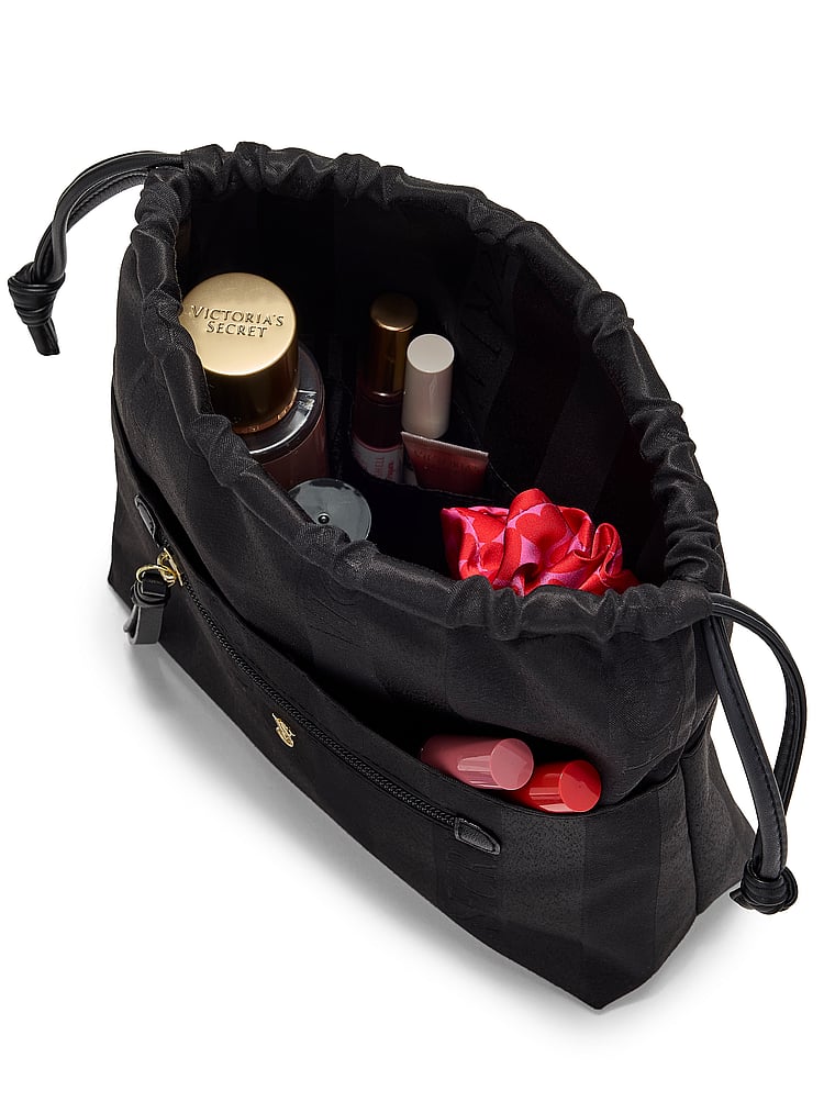 Cinched Travel Beauty Organizer Bag