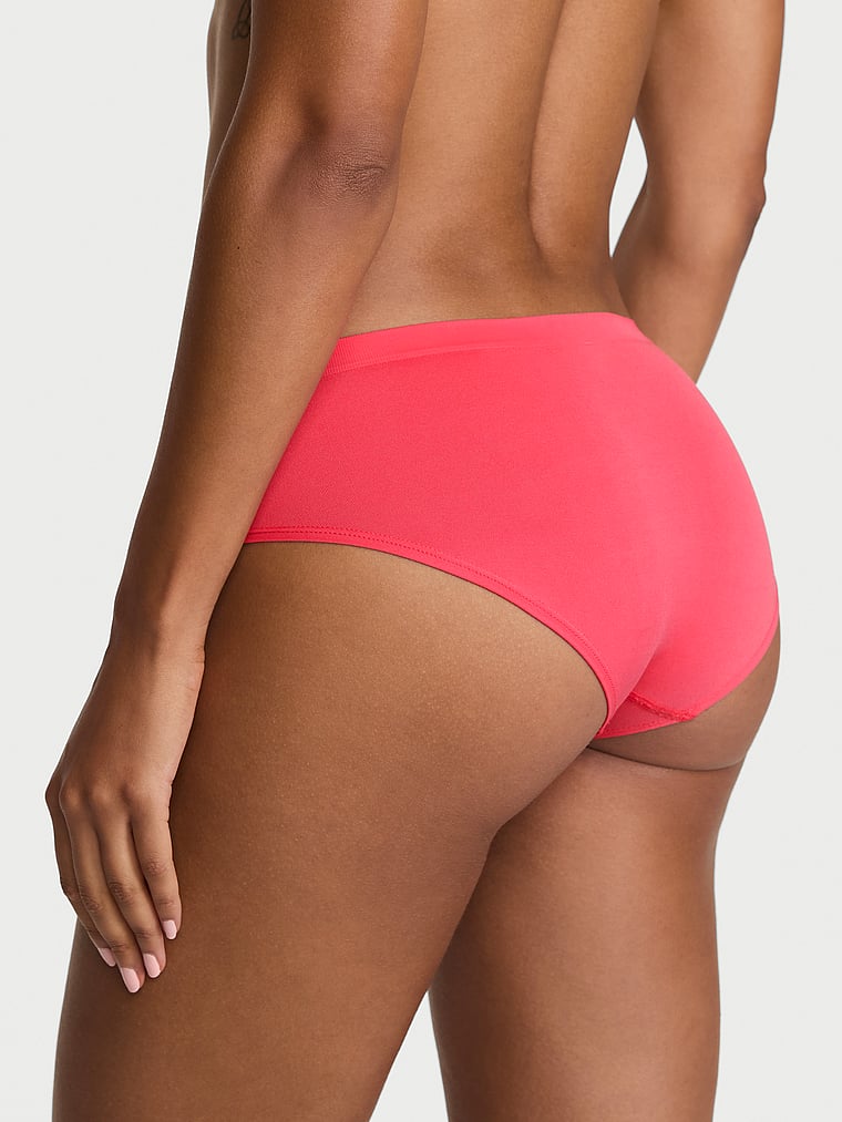 Victoria's Secret, Seamless Seamless Hiphugger Panty, Wild Watermelon, onModelBack, 2 of 3