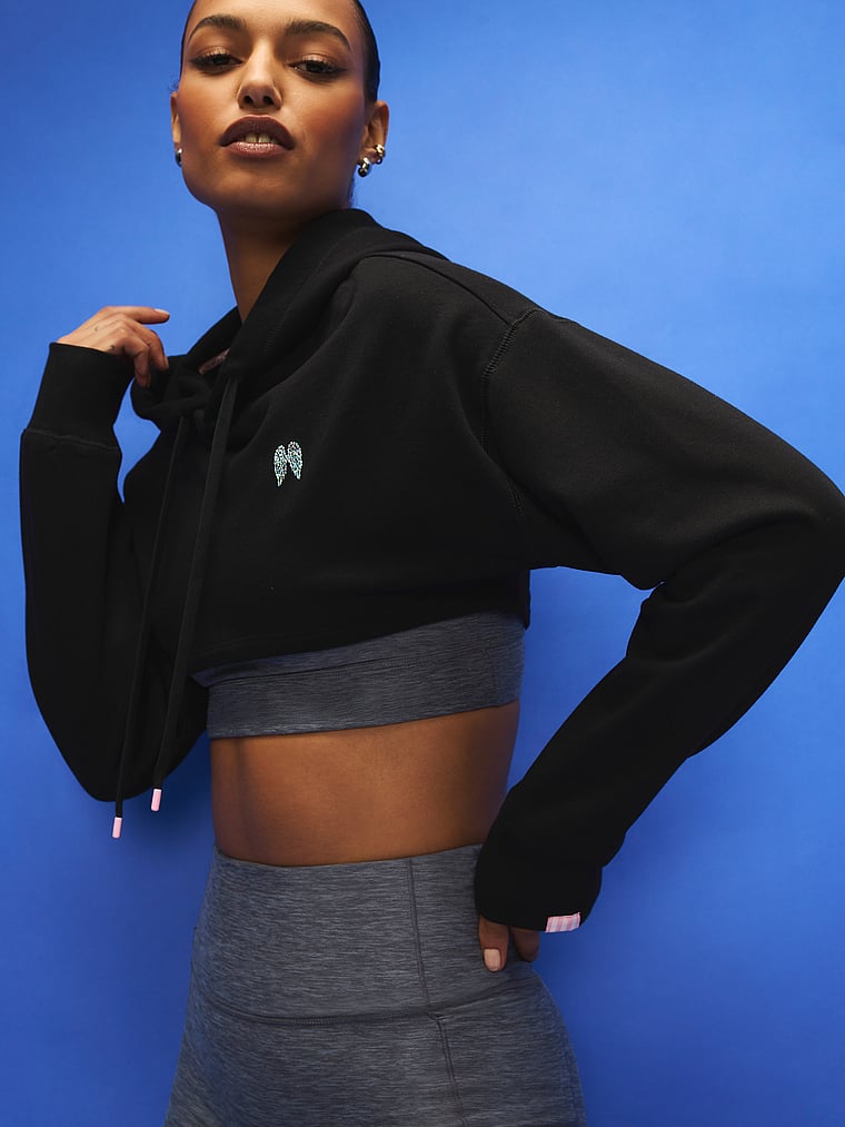 Off-Duty Terry Hoodie Shrug