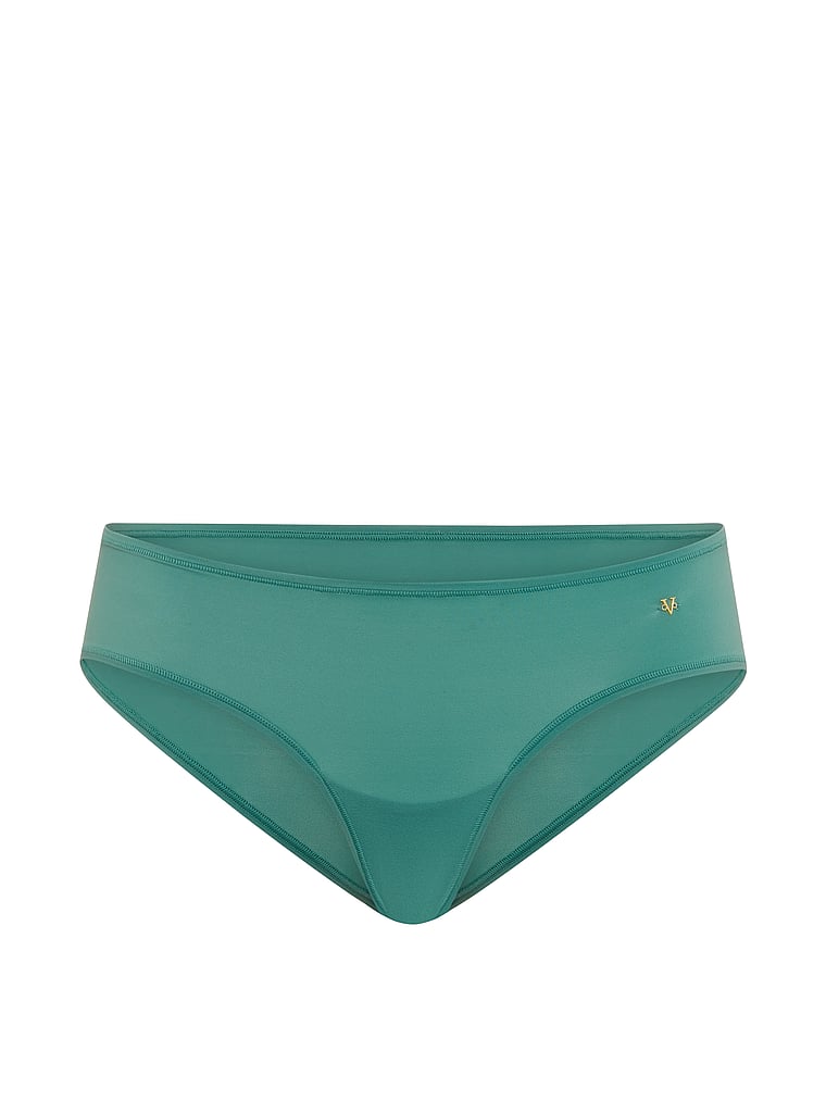 Victoria's Secret, Love Cloud Ultra-Low Hipster Panty, Gentle Green, offModelFront, 3 of 3