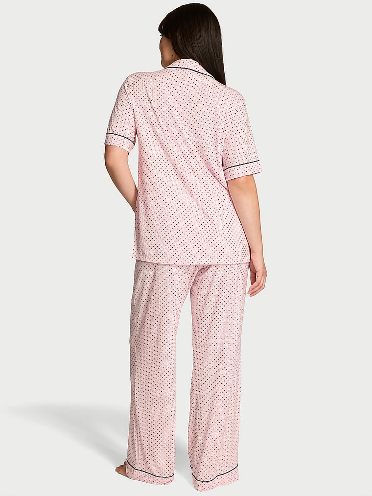 SoSoft™ Modal Short-Sleeve Long Pajama Set