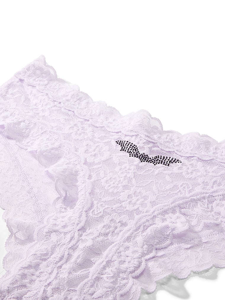 Lace Strappy-Back Cheeky Panty