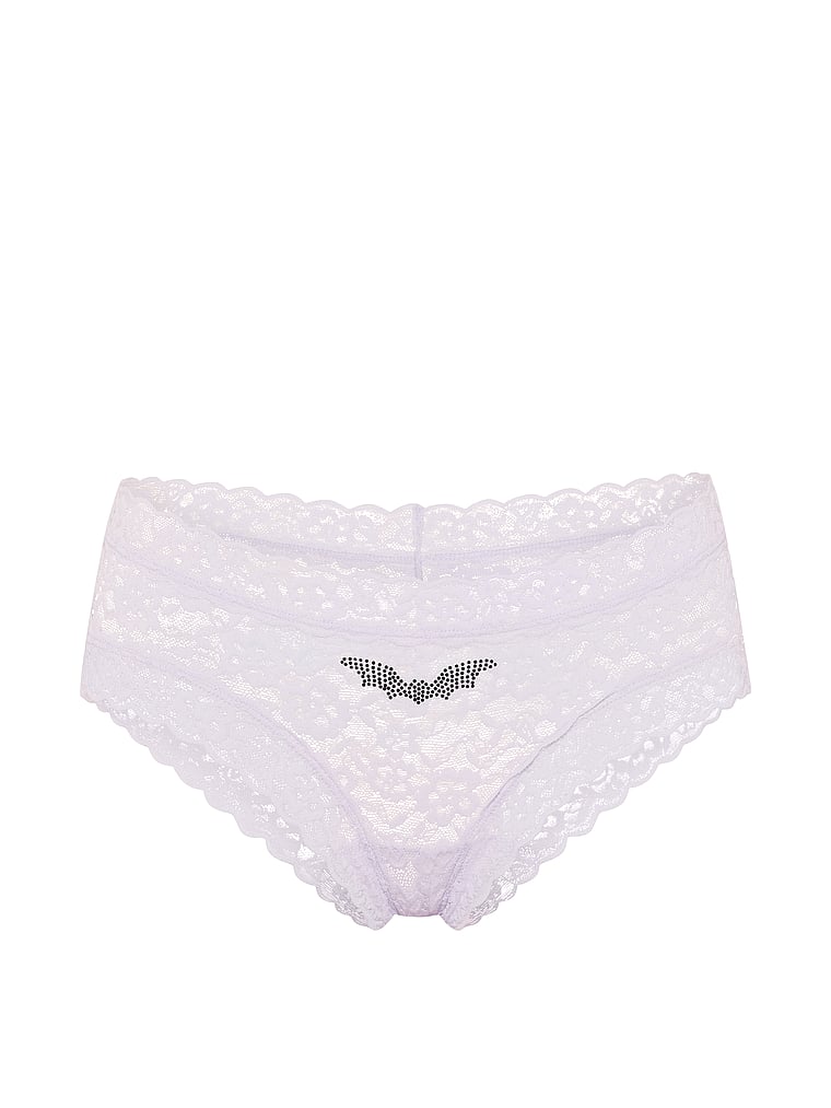 Lace Strappy-Back Cheeky Panty