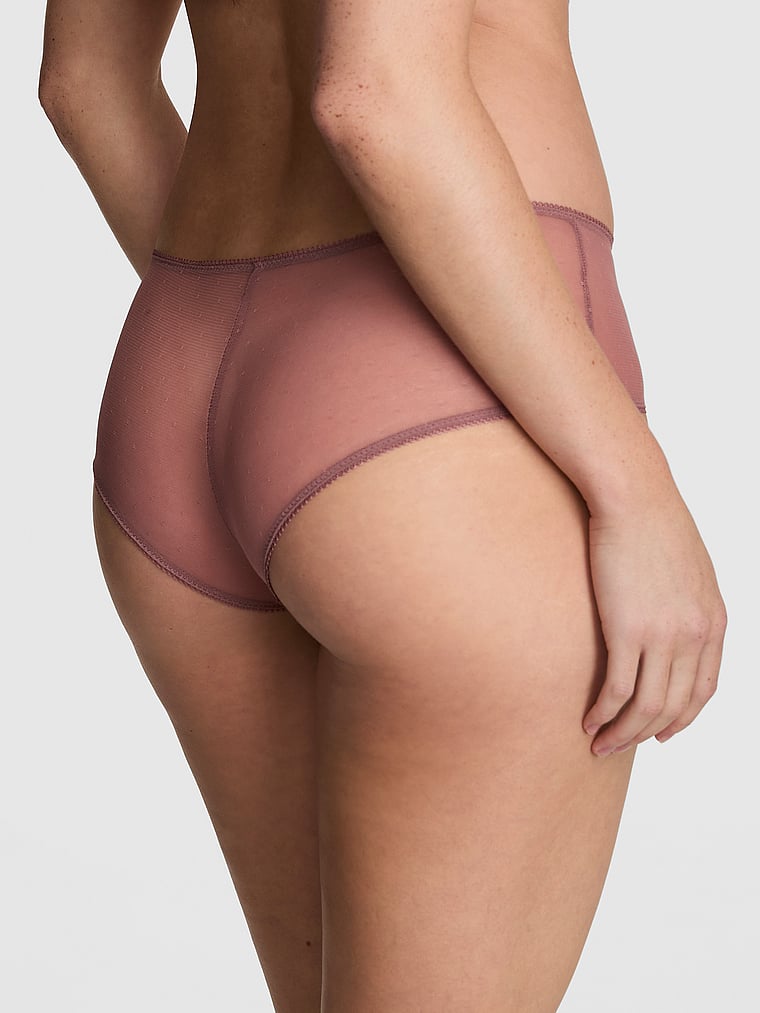 PINK PINK Wink™ Cheeky Panty, Rose Taupe, onModelBack, 2 of 3
