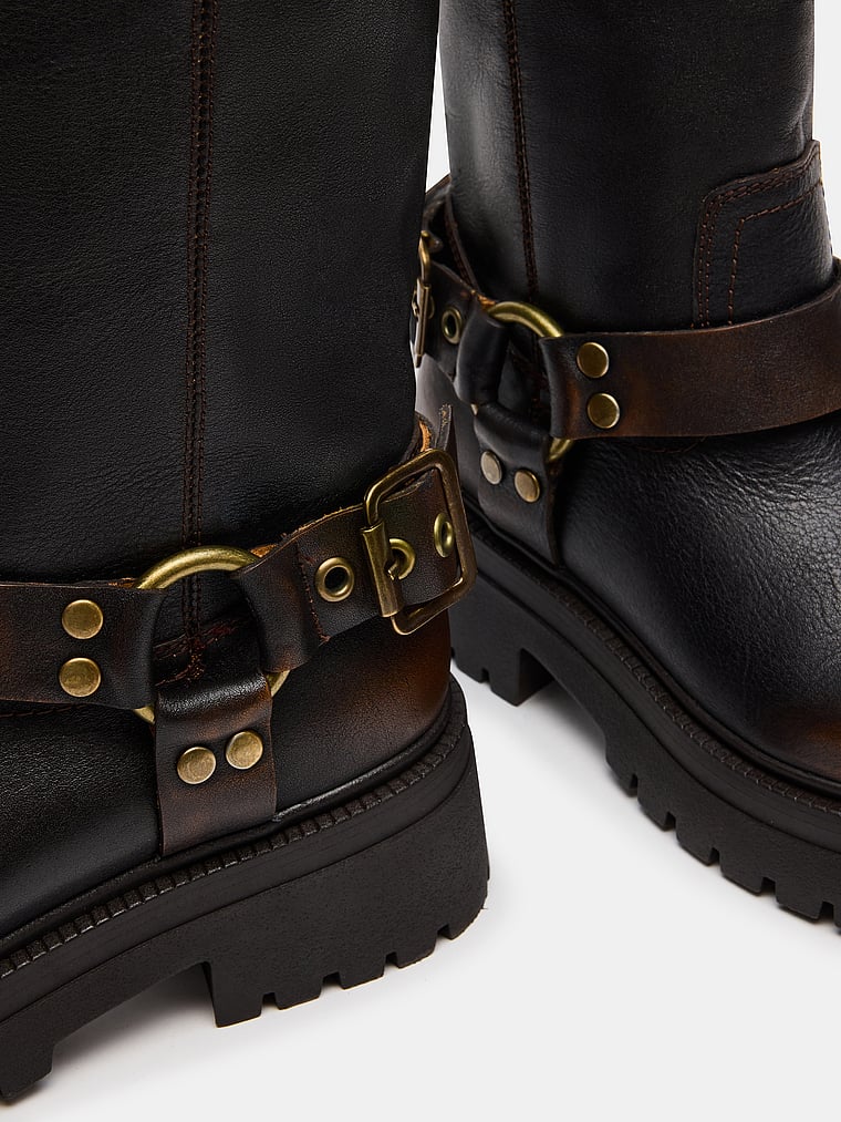 Steve Madden Everest Boots, Brown Leather, detail, 4 of 4