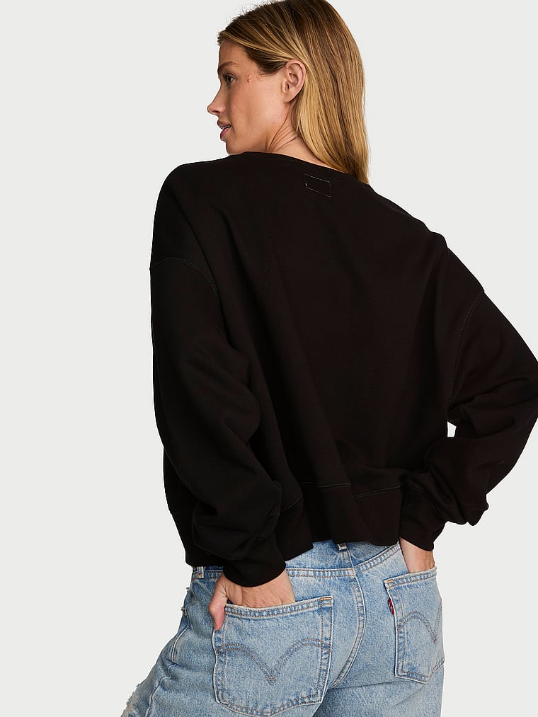 VSFS '26 Iconic Fleece Crop Crewneck Sweatshirt