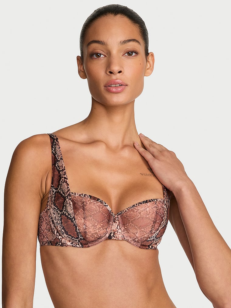Sheer Reveal Unlined Balconette Bra