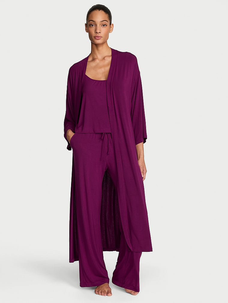 Buy SoSoft™ Modal 3-Piece Set, Black - Order Pajamas Sets online