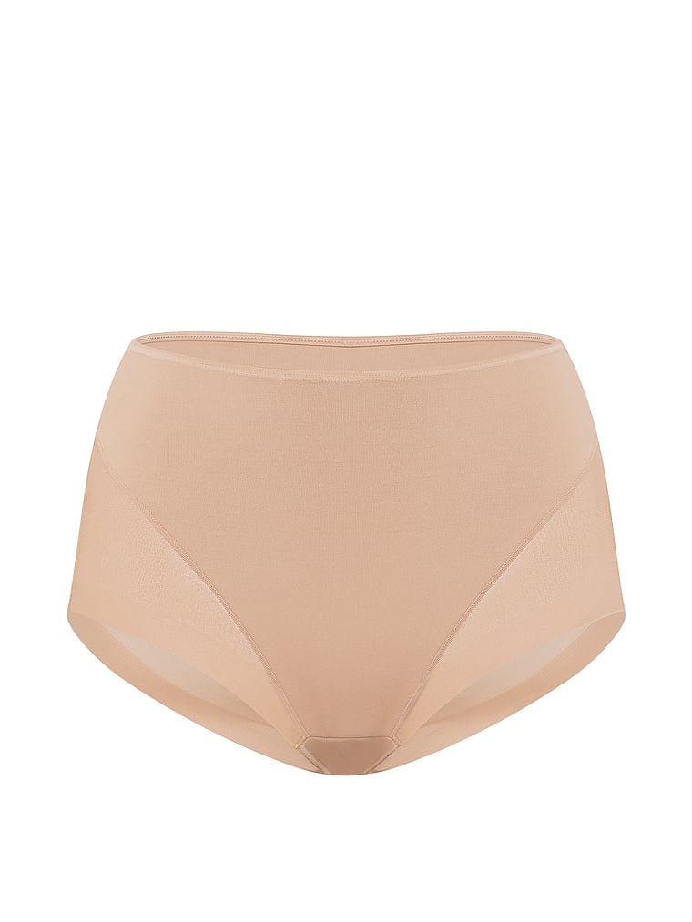 Victoria's Secret, VS x Leonisa Undetectable Shaper Brief, Praline, offModelFront, 4 of 4