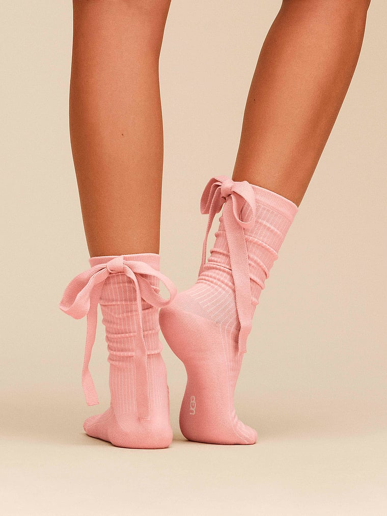 Serenella Novelty Bow Socks